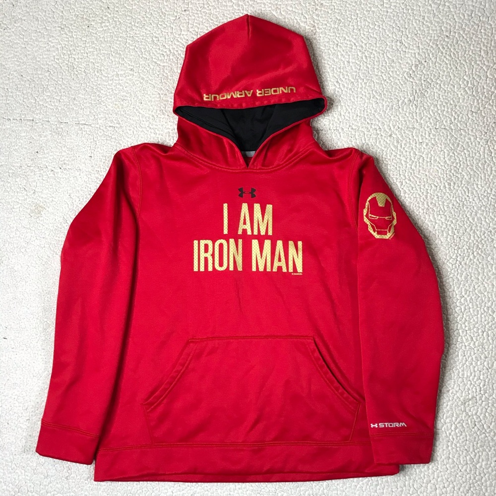 Under Armour Marvel Iron Man Hoodie Sweatshirt